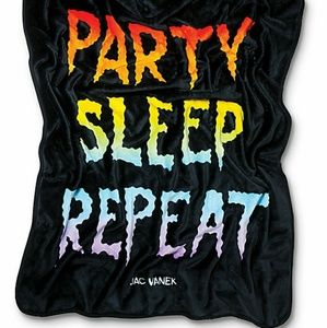 JV by Jack Vanek large fuzzy blanket